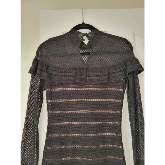 Nightcap mariabella black lace ruffle dress 2 - Picture 10 of 12